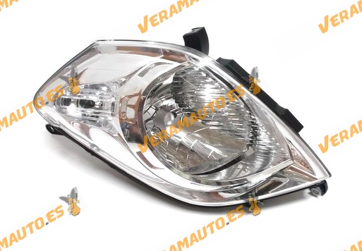 Faro Citroen Nemo / Fiat Fiorino / Qubo / Peugeot Bipper 2008 En Adelante Optica H4 Izquierdo