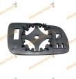 Cristal + Base Espejo Grupo VAG Izquierdo| Modelo Largo | No Térmico | Cristal Cromado y Convexo | OEM Similar 1J1857521