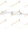 Silencioso trasero Austin Rover Metro 1.0 y 1.3 similar a GEX33056 GEX33153