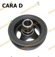 Polea de cigüeñal Nissan Navara, Pathfinder, Cabstar de 2005 en adelante, motores 2.5 DCi