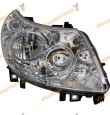 Faro Fiat Ducato 2006 En Adelante Opticas H7 - H1 Electrico Con Motor Delantero Derecho