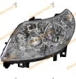 Faro Fiat Ducato 2006 En Adelante Opticas H7 - H1 Electrico Con Motor Delantero Izquierdo