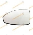 Cristal de espejo retrovisor Chevrolet Cruze (J300) de 2009 a 2014 izquierdo convexo y termico similar a 96893022