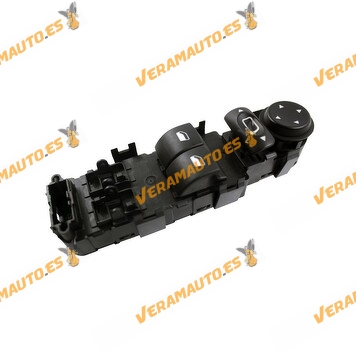 Botonera Elevalunas Para Citroen Para C4 2004-2010, Interruptor De