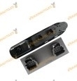 Conjunto botonera interruptor elevalunas Peugeot 307  con 2 botones para elevalunas Similar a 6554.E4