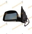 Espejo retrovisor BMW X5 E53 izquierdo, imprimado, eléctrico, térmico, memoria, abatible, cristal azul, 12+2pin OEM 51167039909
