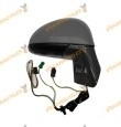 Espejo Citroen C4 de 2004 a 2010 derecho eléctrico piloto intermitente 2 conectores de 5 y 2 pines OEM 8149ZX
