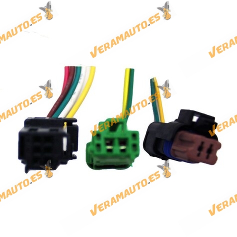 Espejo Citroen C4 de 2004 a 2010 izquierdo eléctrico piloto intermitente 2 conectores de 5 y 2 pines OEM 8149YN