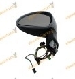 Espejo Citroen C4 de 2004 a 2010 izquierdo eléctrico piloto intermitente 2 conectores de 5 y 2 pines OEM 8149YN