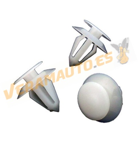 Set de 10 grapas de 9,3Ø para tapizado de puertas y porton trasero de Opel Similar a 2345957