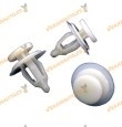 Set de 10 grapas de 8Ø para tapizado y panel interior de las puertas y maletero de Citroen y Peugeot similar a 699050