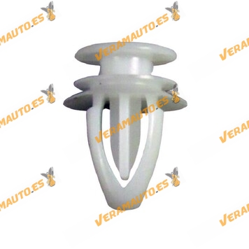 Set de 5 grapas de 7.2ø para cubierta triaungular espejo y ventanilla trasera Opel Similar a 149910