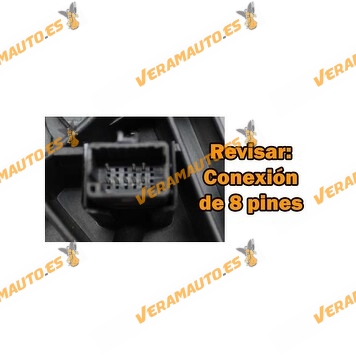 Espejo Retrovisor Renault Megane III de 2008-2013 derecho 8 pines abatible electrico termico intermitente imprimado 963010192R