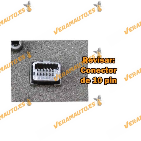 Espejo Retrovisor Renault Megane III de 2008-2013 izquierdo 10 pin abatible electrico termico intermitente imprimado 963020181R