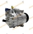 Compresor, aire acondicionado DENSO DCP32045 Octavia, SuperB, Beetle, Caddy, Golf V y VI, Passat, Touran, Tiguan 1K0820803E