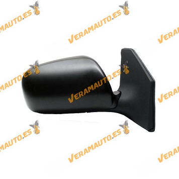 Espejo Toyota Avensis (T25) de 2003 a 2006 derecho eléctrico, térmico, abatible, conector de 7 pins, imprimada