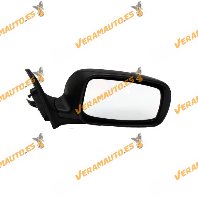 Espejo Toyota Avensis (T25) de 2003 a 2006 derecho eléctrico, térmico, abatible, conector de 7 pins, imprimada