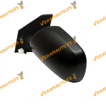 Espejo Toyota Avensis (T25) de 2003 a 2006 izquierdo eléctrico, térmico, abatible, conector de 7 pins, imprimado