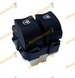 Botonera doble de elevalunas Renault Clio Captur Kangoo Dacia Sandero Dokker Similar 254118722R
