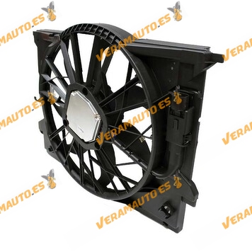 Radiator Fan Mercedes E Class W211 from 2002 to 2009 | CLS C219 from 2004 to 2011 | 4 Pin Connector | OEM 2115050555