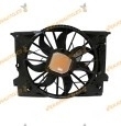 Radiator Fan Mercedes E Class W211 from 2002 to 2009 | CLS C219 from 2004 to 2011 | 4 Pin Connector | OEM 2115050555