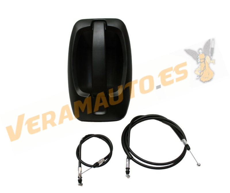 Manecilla corredera lateral negra Citroën Jumper, Fiat Ducato y Peugeot Boxer de 2006 a 2014