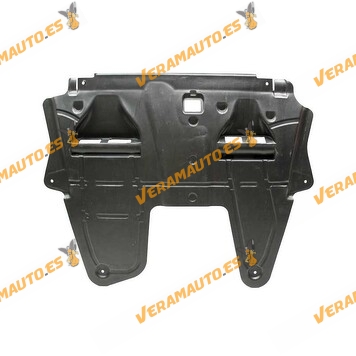 Cubre carter, Proteccion Inferior del Motor Fiat 500 (312) de 2007 a 2015, material ABS+PCV,