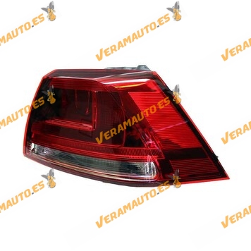 Pilot Volkswagen Golf VII from 2012 to 2017 Right Rear Without Lampholder | OEM Similar to 5G0945096