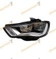 Faro delantero izquierdo Audi A3 (8V) Sportback 3 y 5 puertas de 2012 a 2016 con sistema de luz diurna, OE 8V0941003