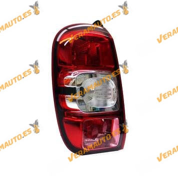Left Rear Lamp Dacia Duster 12-2013 to 10-2017 | Without Bulb Holder | Rear Fog Lamp Function | OEM 265551679R