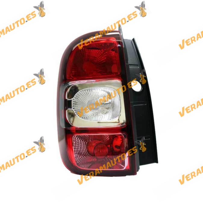 Left Rear Lamp Dacia Duster 12-2013 to 10-2017 | Without Bulb Holder | Rear Fog Lamp Function | OEM 265551679R