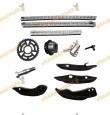 Kit distribucion por cadenas BMW y Mini tres cadenas BMW E81 E87 E90 E91 E60 X1 X3 X5 Mini R56 R57 R59 R60 R55 11317797897