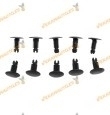 Set de Grapas 10 Piezas Fiat Citroen Peugeot OEM similar a 6992C6