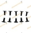 Set de Grapas 10 Piezas Fiat Citroen Peugeot OEM similar a 6992C6
