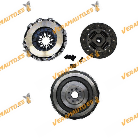 Clutch Kit Opel Astra H Combo Corsa C Meriva 1.7 CDTi Z17DT | Flywheel Conversion from Bimass to Single Mass Flywheel | 93182242