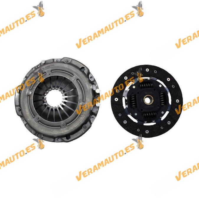 Kit Embrague Dacia Mercedes Nissan Renault Motor 1.5 dCi Tipo K9K | Disco Embrague y Plato de Presión | 93175343 | 93190238