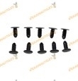 ro10450-b-Set Grapas 10 Piezas Ford Volkswagen Golf II y Jetta Tapizado Interior de Maletero OEM Similar a 823863203C