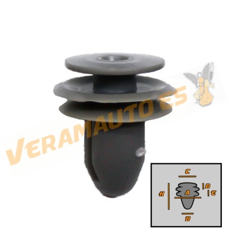 roa175049-set-grapas-10-piezas-daewoo-honda-hyundai-kia-mazda-oem-similar-a-858493b000-8231538000