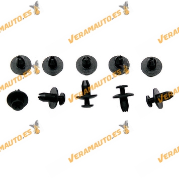 Set de 10 Grapas Kia Rio De 2000 a 2005 | Toyota RAV4  de 2005 a 2012 | Suzuki Vitara de 1988 a 2005 Similar a 9046706165