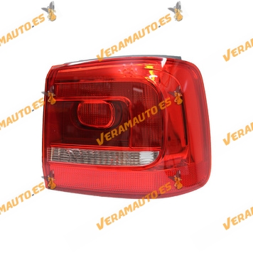 Piloto Volkswagen Touran 1T de 2010 a 2015 | Trasero Derecho | Para Bombillas P21W + PY21W | OEM Similar a 1T0945096R