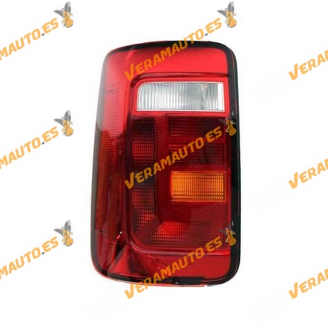 Left Taillight Volkswagen Caddy III 2K from 2015 to 2020 | 2 Rear Doors | Without Bulb Holder | OEM 2K1945095G