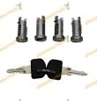 Juego de 4 bombines con 2 llaves Citroen C25 | Fiat Ducato | Peugeot J5 Desde 1981 Hasta 1994