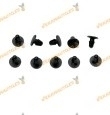 Set de 10 Grapas|Toyota Celica Corolla Prius|Lexus ES GS RX|Veramauto