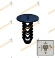 RO10050-Set-Grapas-25-Piezas-Fiat-Punto-Uno-Palio-Siena-Similar-OEM-14590887