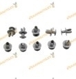 Set 10 Grapas  VW Golf  Jetta LT Caddy Bora T4 T5 Vento | 701867299E