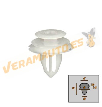 Staple Set | Toyota | Mazda | Mitsubishi | Peugeot | Subaru | Suzuki | Toyota Similar to 09409-10312