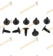 Set 10 Clip de Tapicería | Honda | Hyundai | Toyota | OEM 8532521000