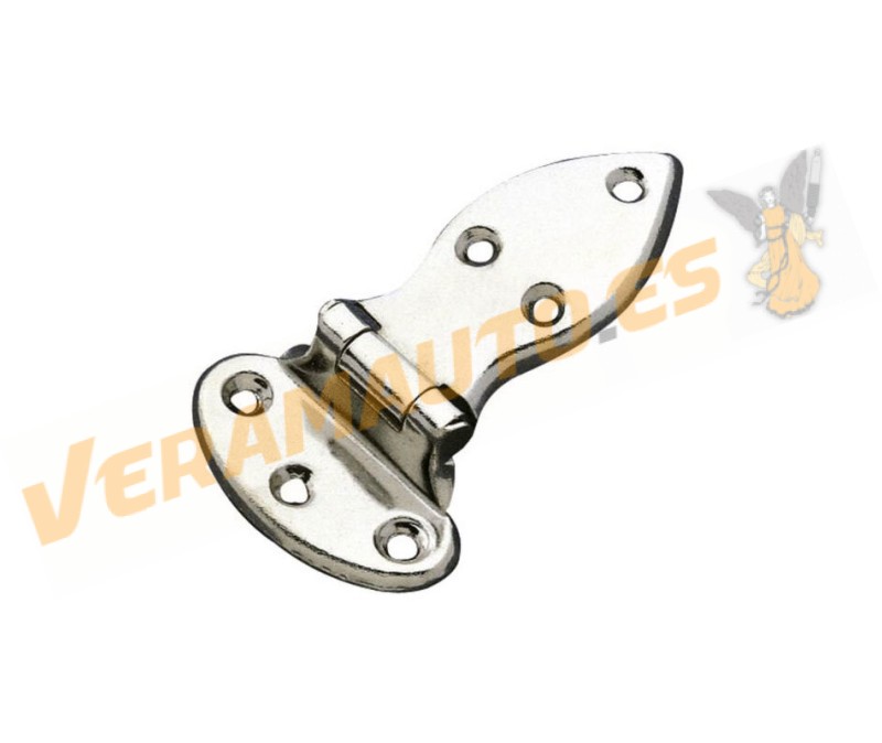 Model 2 Nickel-Plated Steel Refrigerator Hinge | Amig