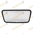 Rectangular Universal Mirror for Work Vehicles Renault and Nissan Right and Left 330mm x 175mm