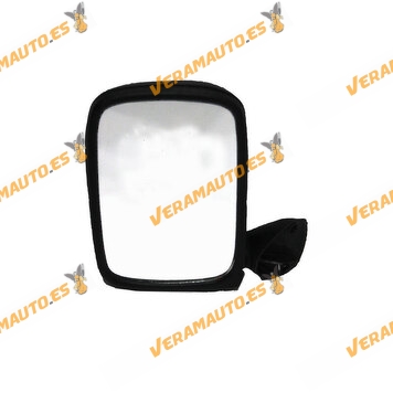 Rear view Mirror Ford Fiesta from 2002 to 2006 Right with Mechanical Control Black